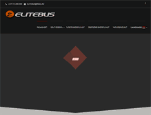 Tablet Screenshot of elitebusarmenia.com